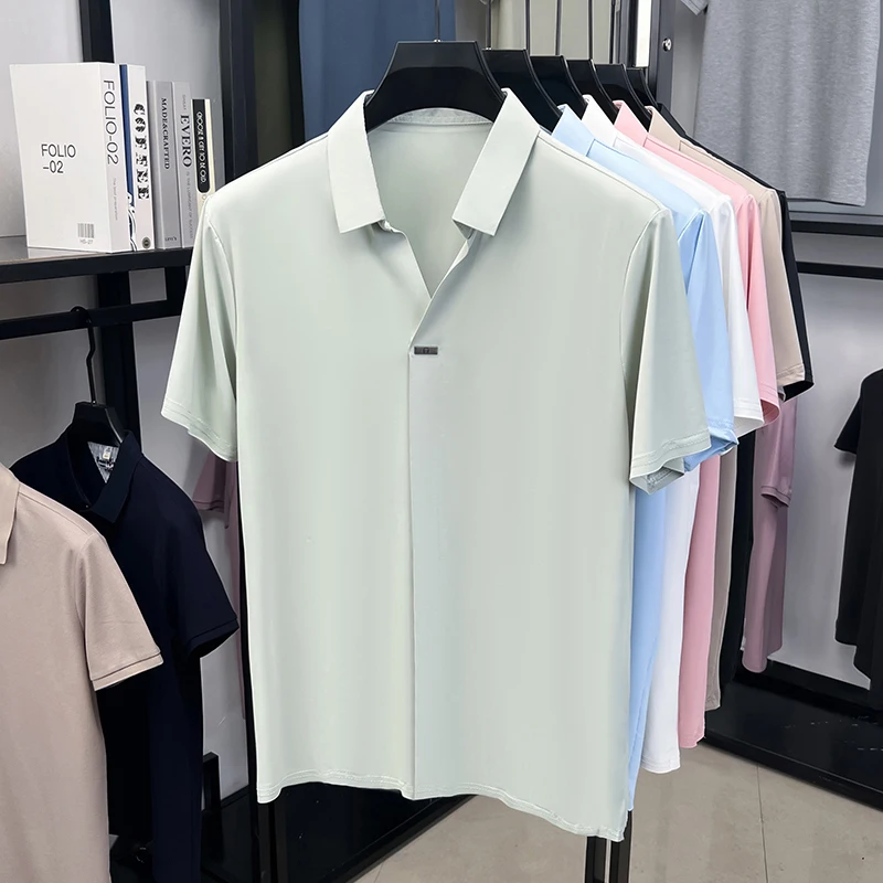 เสื้อเชิ้ตแขนสั้นผู้ชายทรงเรีย - Men'S Polo Formal Wear บทวิจารณ์และราคา