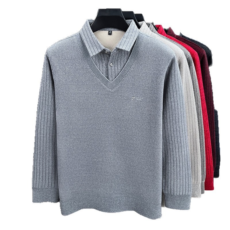 เสื้อโปโลแขนยาวผู้ชาย เสื้อยืด - Men'S Polo Formal Wear บทวิจารณ์และราคา