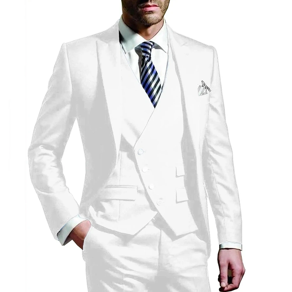 ชุดสูทผู้ชาย สีเขียวทหาร 3 ชิ้ - Men'S Formal Evening Wear บทวิจารณ์และราคา