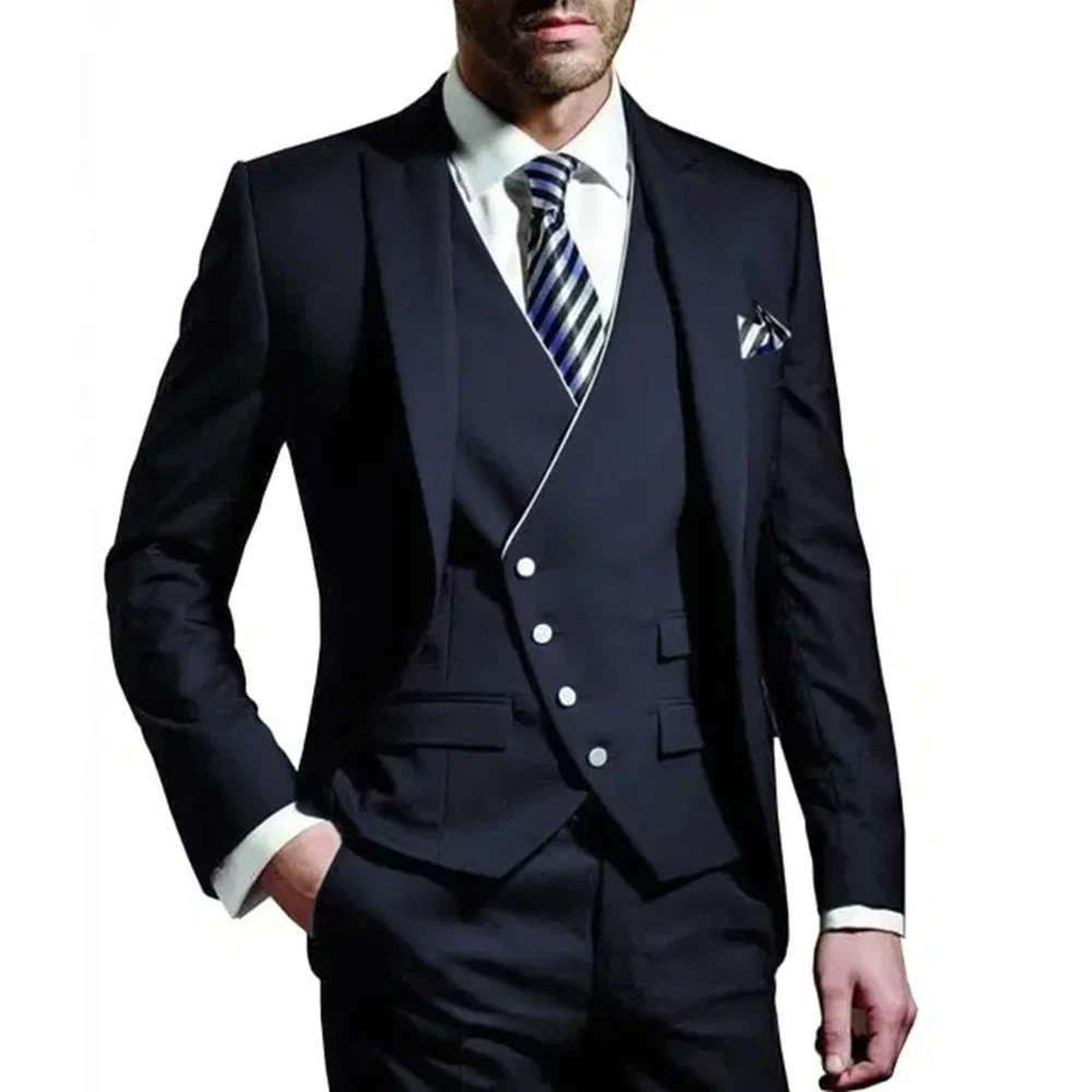 ชุดสูทผู้ชาย สีเขียวทหาร 3 ชิ้ - Men'S Formal Evening Wear บทวิจารณ์และราคา